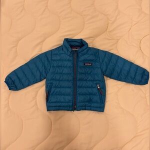 12-18 month Patagonia Blue Puffer Jacket
